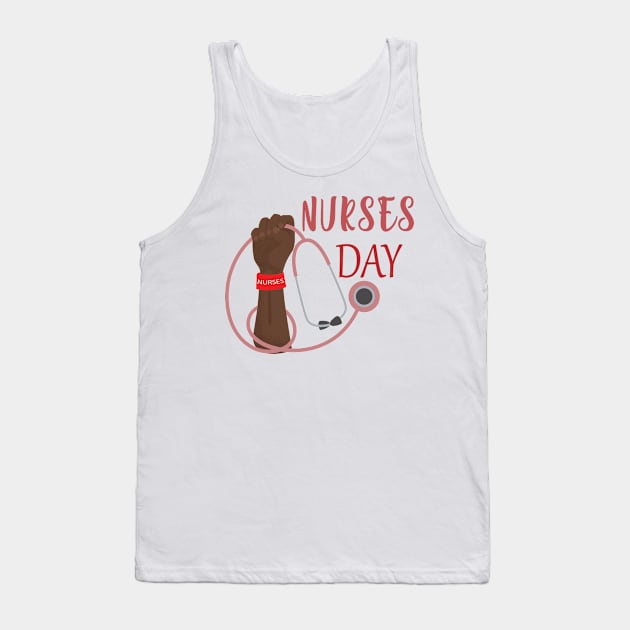 Happy International Nurses Day Tank Top by Ras-man93